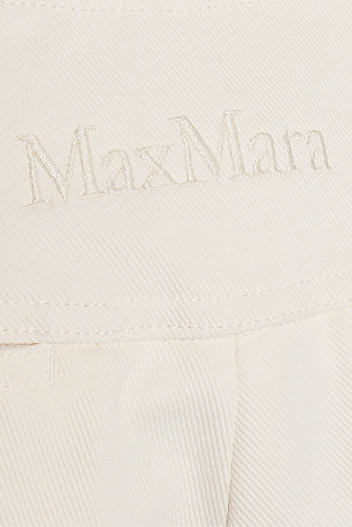 Max Mara Size 6 Sailor Denim Wide Leg Culottes
