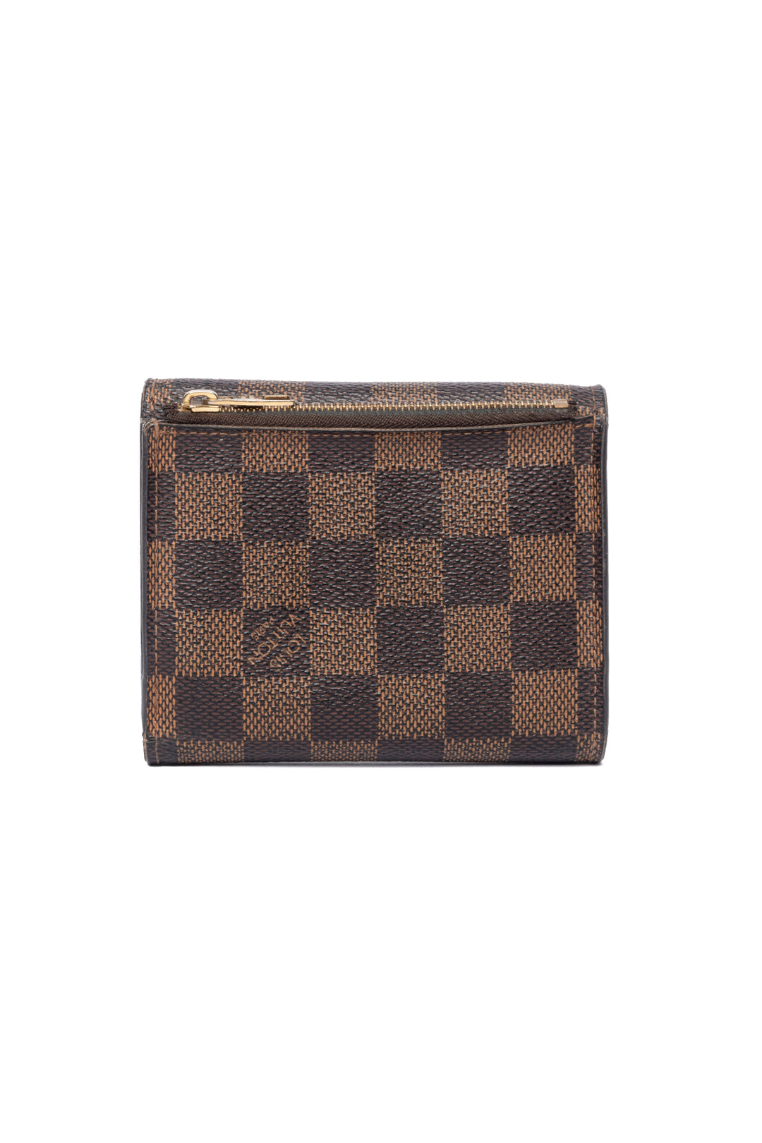 Louis Vuitton 2015 Damier Ebene Anais Wallet