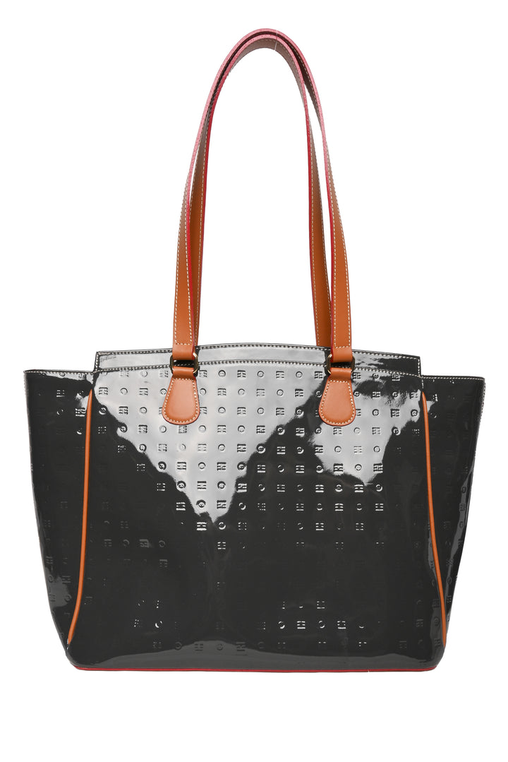 Arcadia Patent Leather Tote