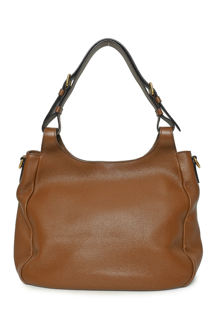 Prada Vitello Daino Hobo Shoulder Bag