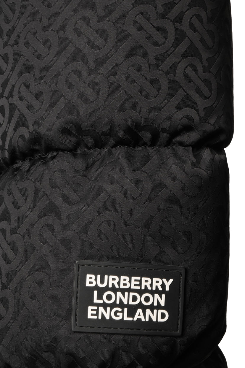 Burberry Size Sellindge Jacquard Down Puffer XL Coat