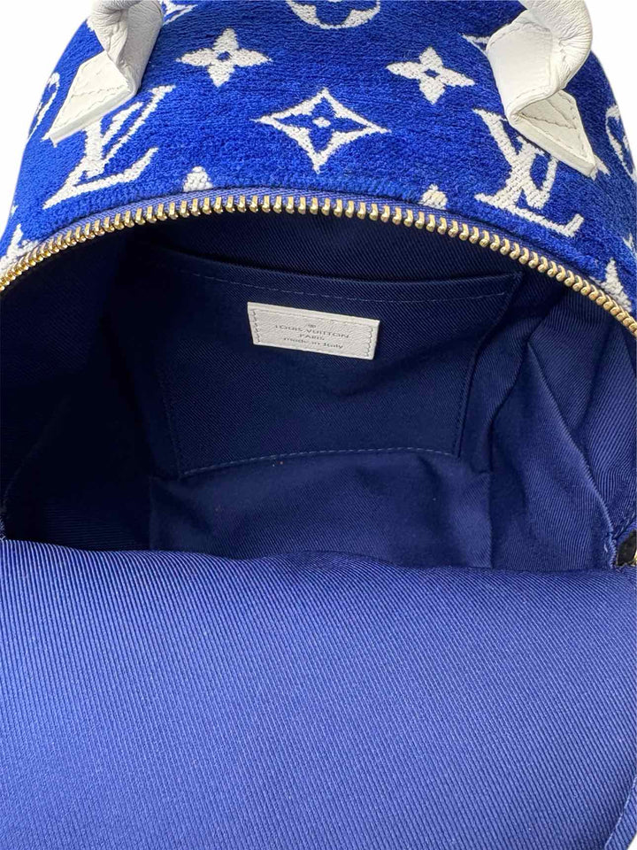Louis Vuitton Mini Palm Springs Monogram Jacquard Velvet BackPack