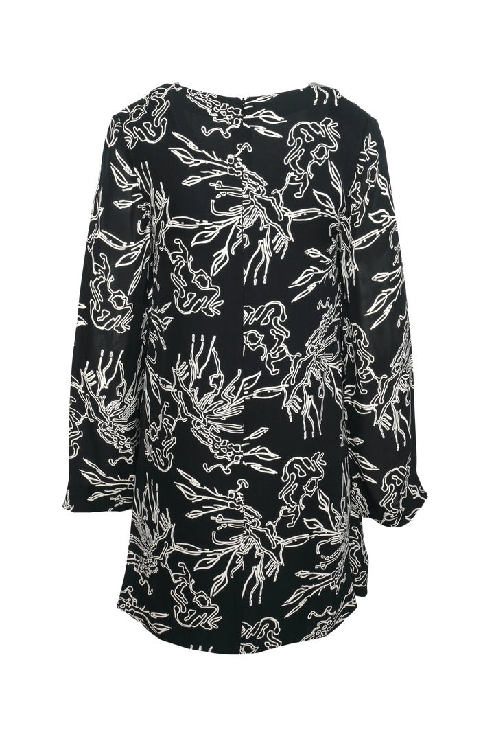Tanya Taylor Size 2 Reef Chiffon Nyla Dress