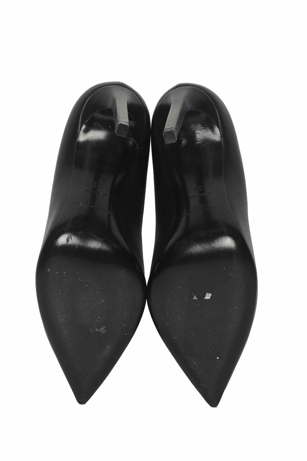 Saint Laurent Size 35 Leather Paris Pumps