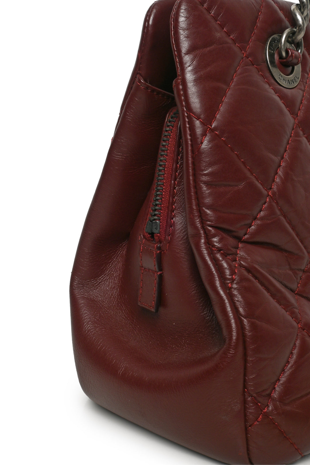 Chanel 2012-2013 Quilted CC Crown Tote