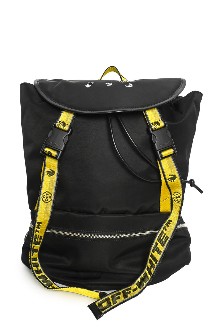 Off White Logo Strap Nylon BackPack