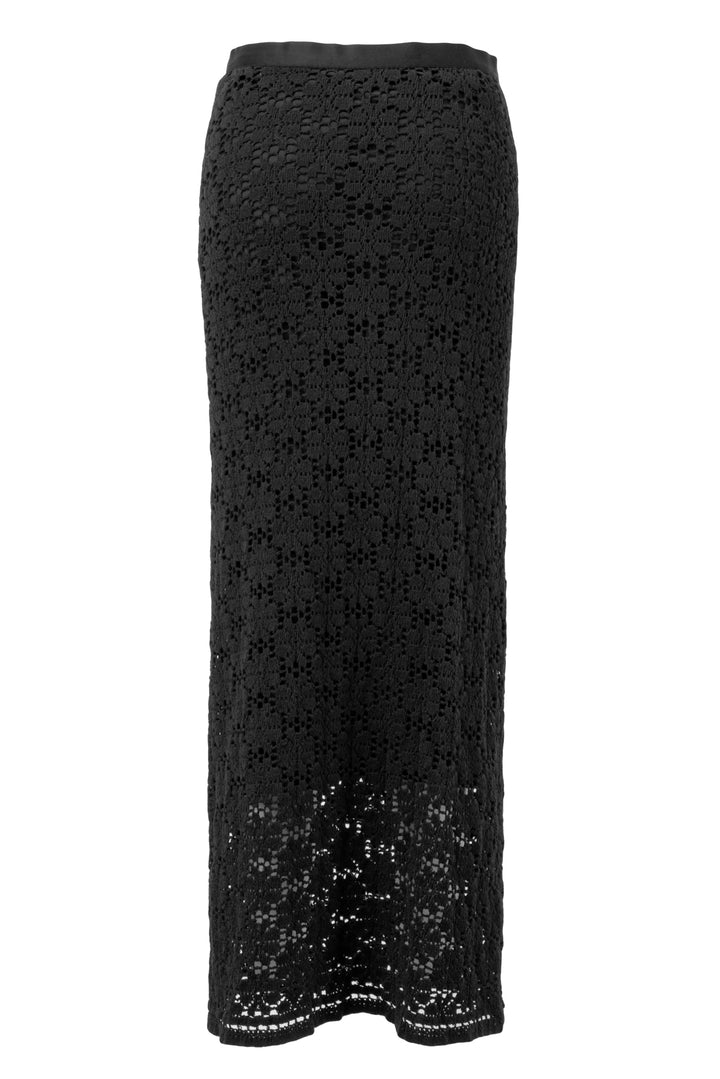 Jil Sander Size 6 Crochet Midi Skirt