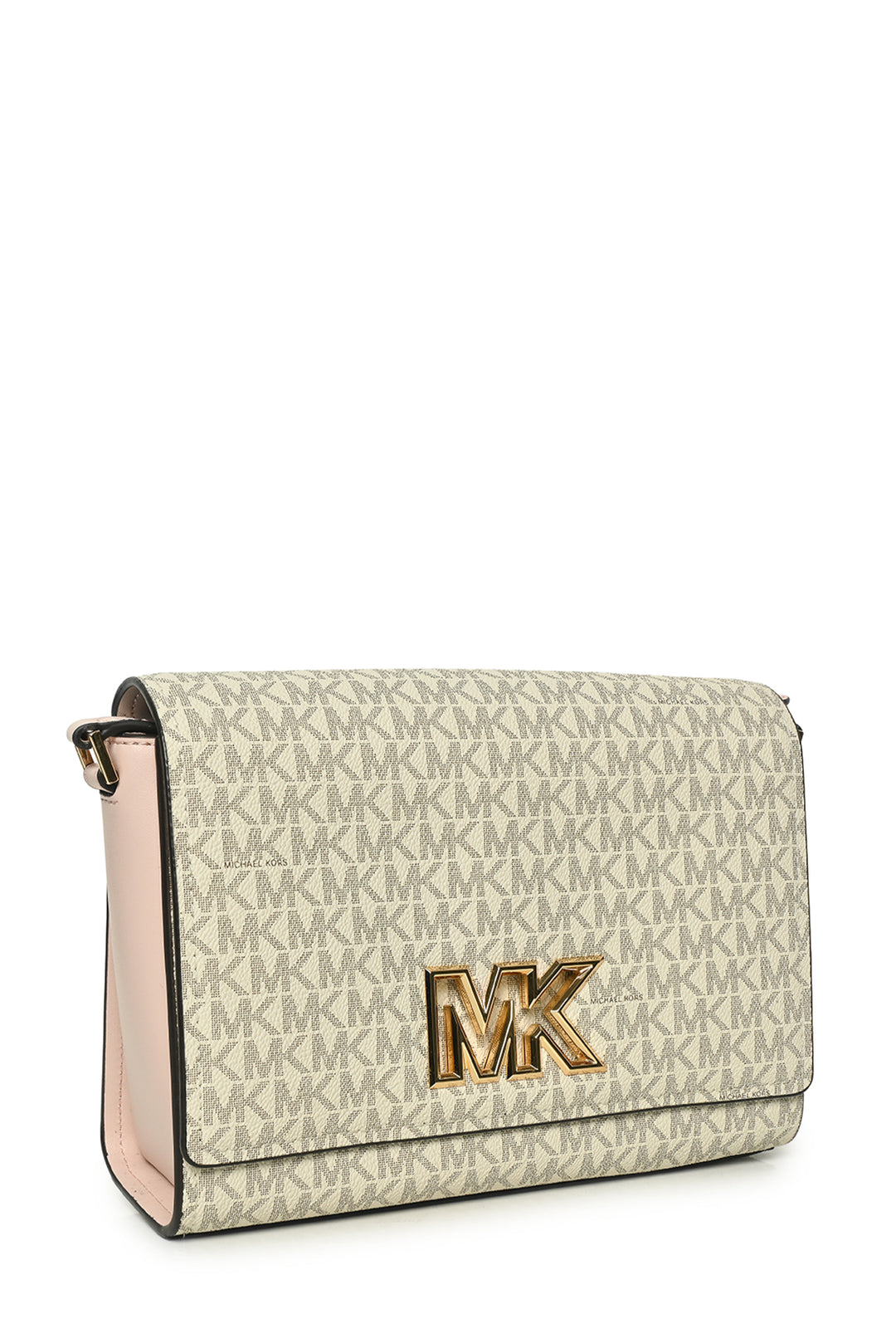 Michael Kors Mimi Medium Leather Messenger Shoulder Bag