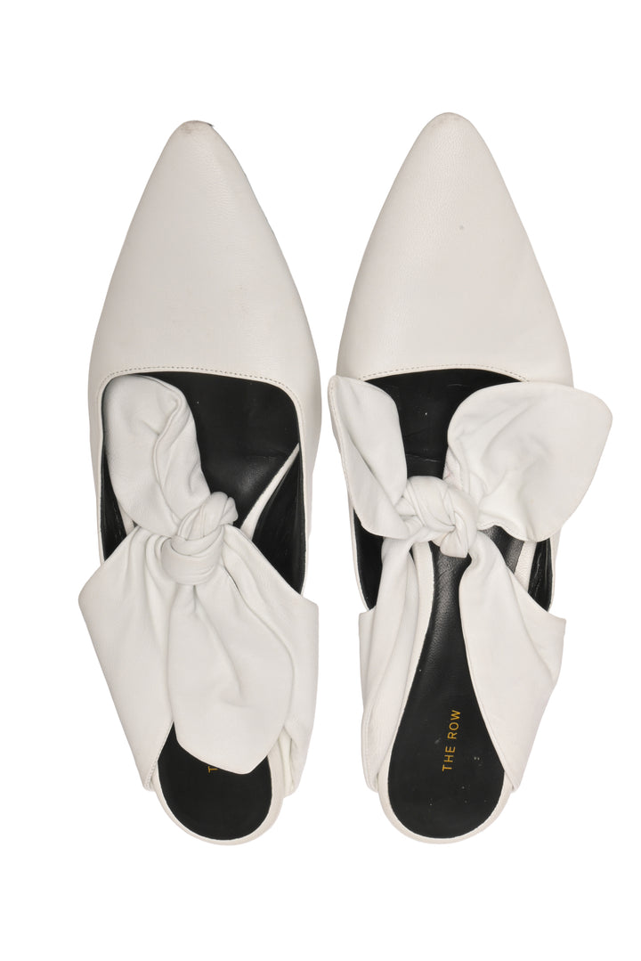 The Row Size 39 Coco Leather Mules