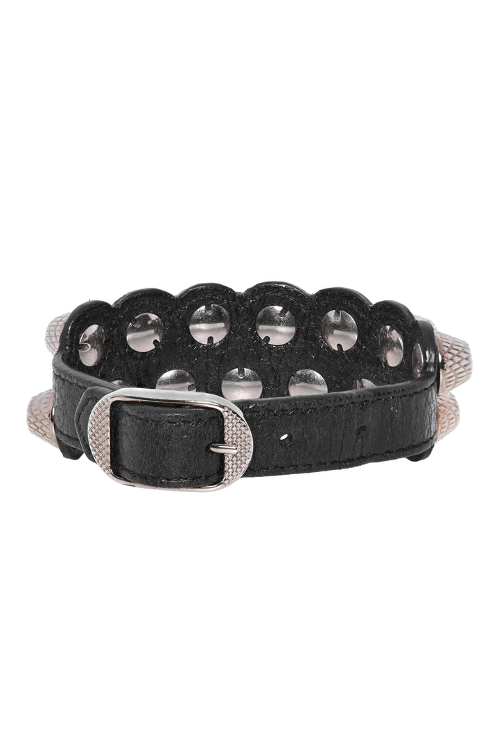 Balenciaga Leather Studded Bracelet