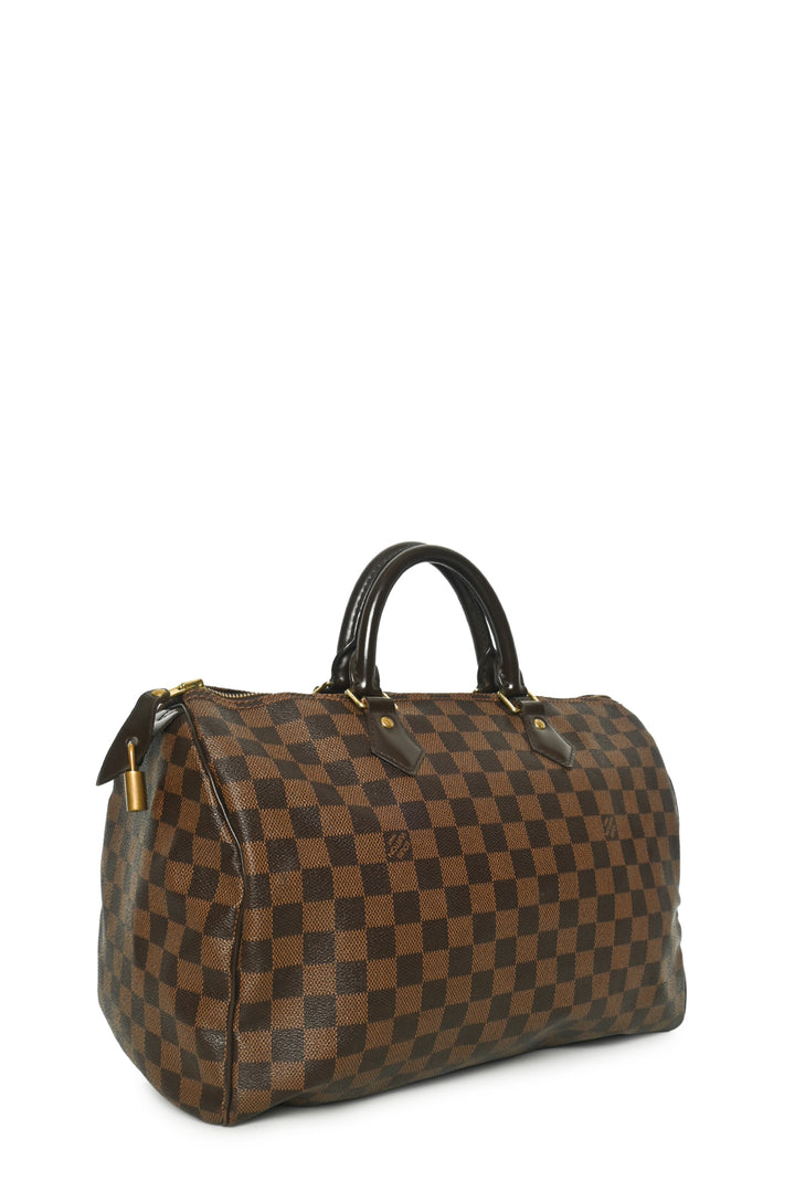 Louis Vuitton 2015 2015 Damier Ebene Speedy 35