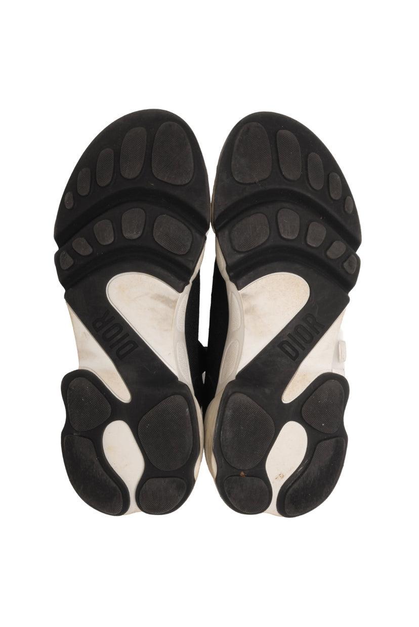 Dior Size 35.5 Two Point Zero Knitted Sock Sneakers