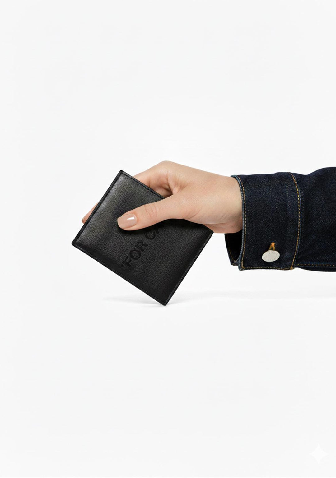 Off White Quote Card Holder