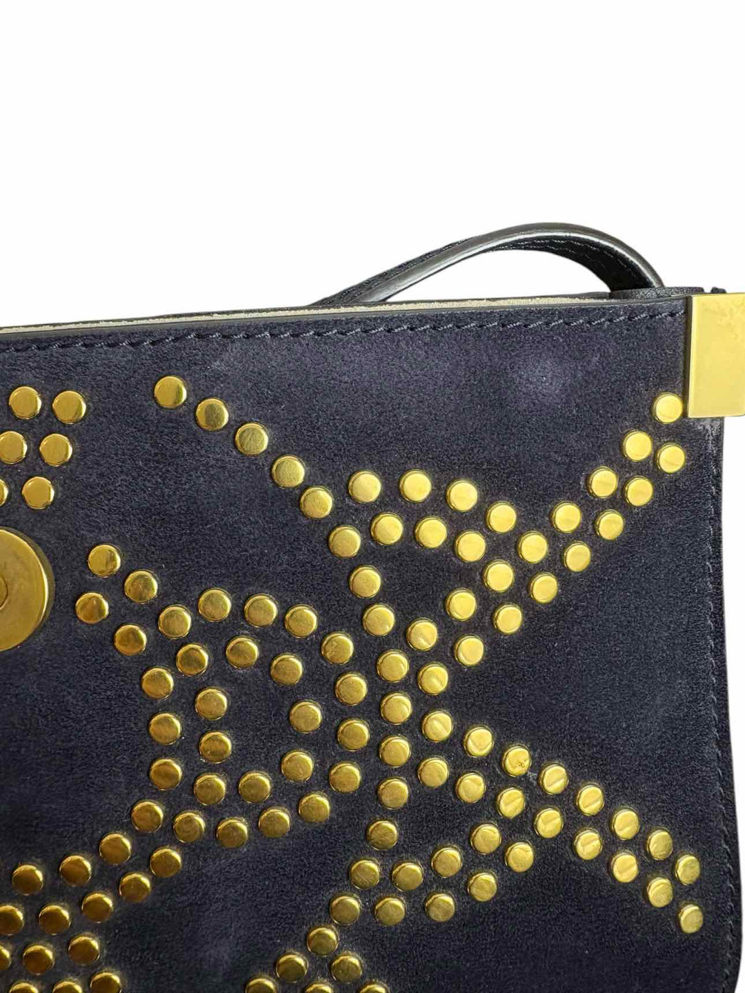 Chloe Small Faye Suede Studded Purse