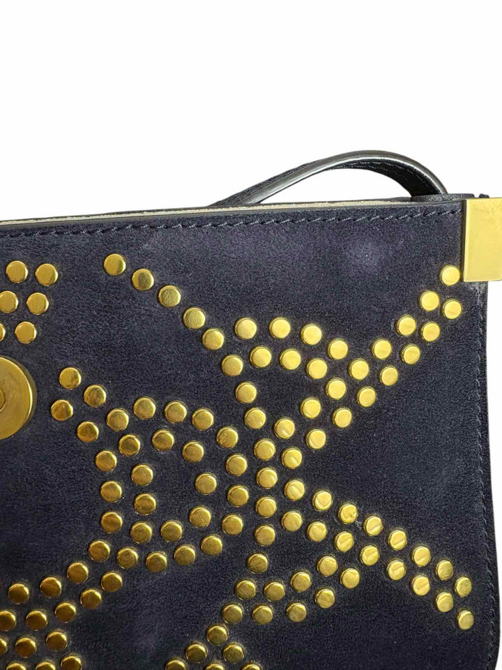 Chloe Small Faye Suede Studded Purse