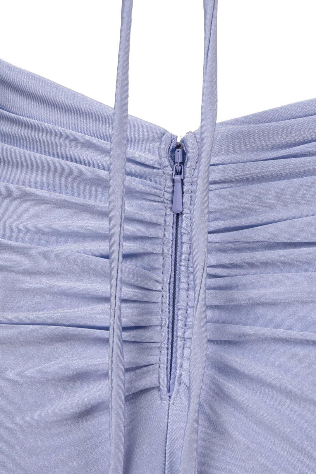 La Femme Size 0 Long Tie Up Back Dress