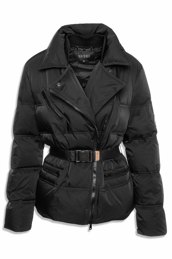 Gucci Size 46 Quilted Down Jacket