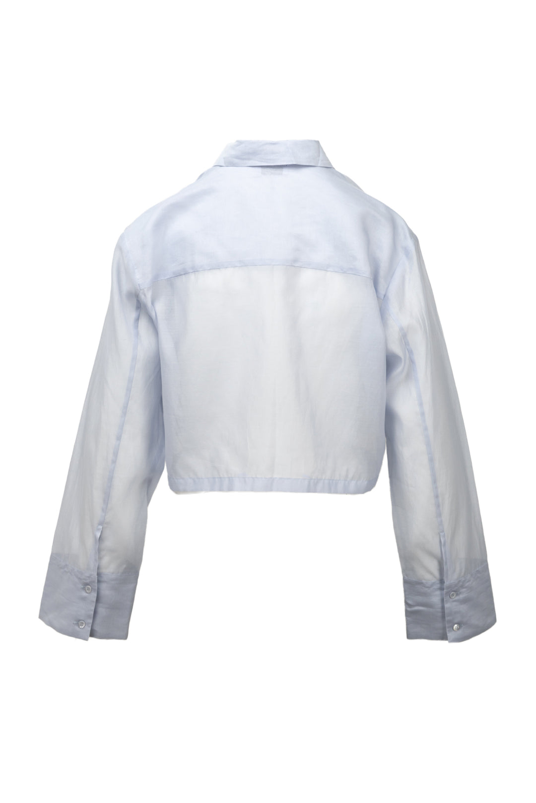 Peserico Size 42 Sheer Blouse