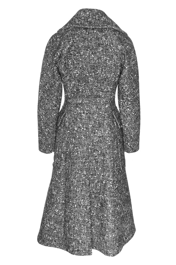 Max Mara Size 2 Atelier Double Breasted Tweed Coat