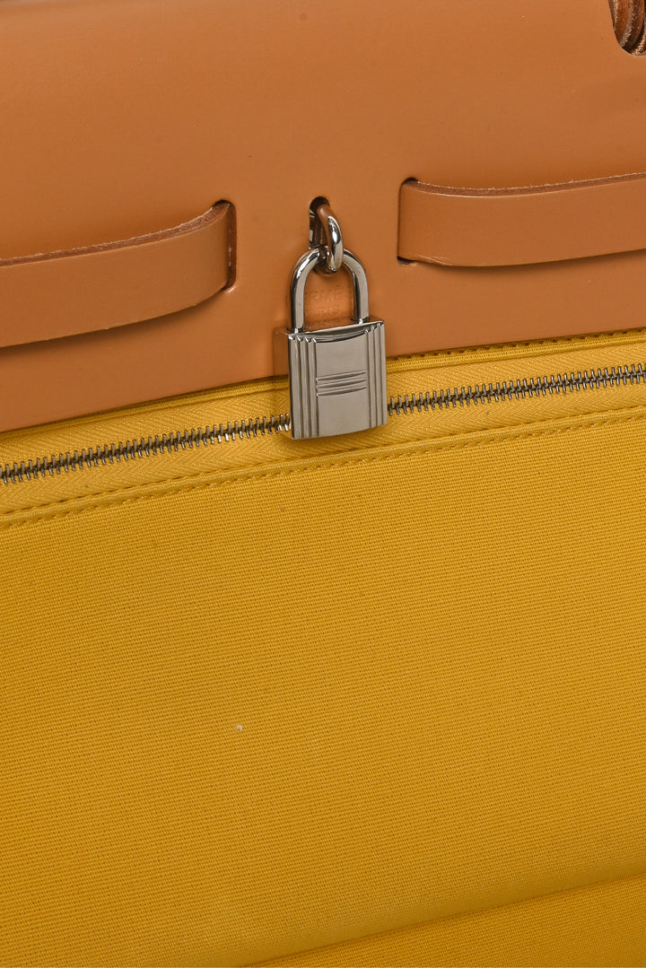 Hermes 2024 Toile Herbag Zip 31 Purse