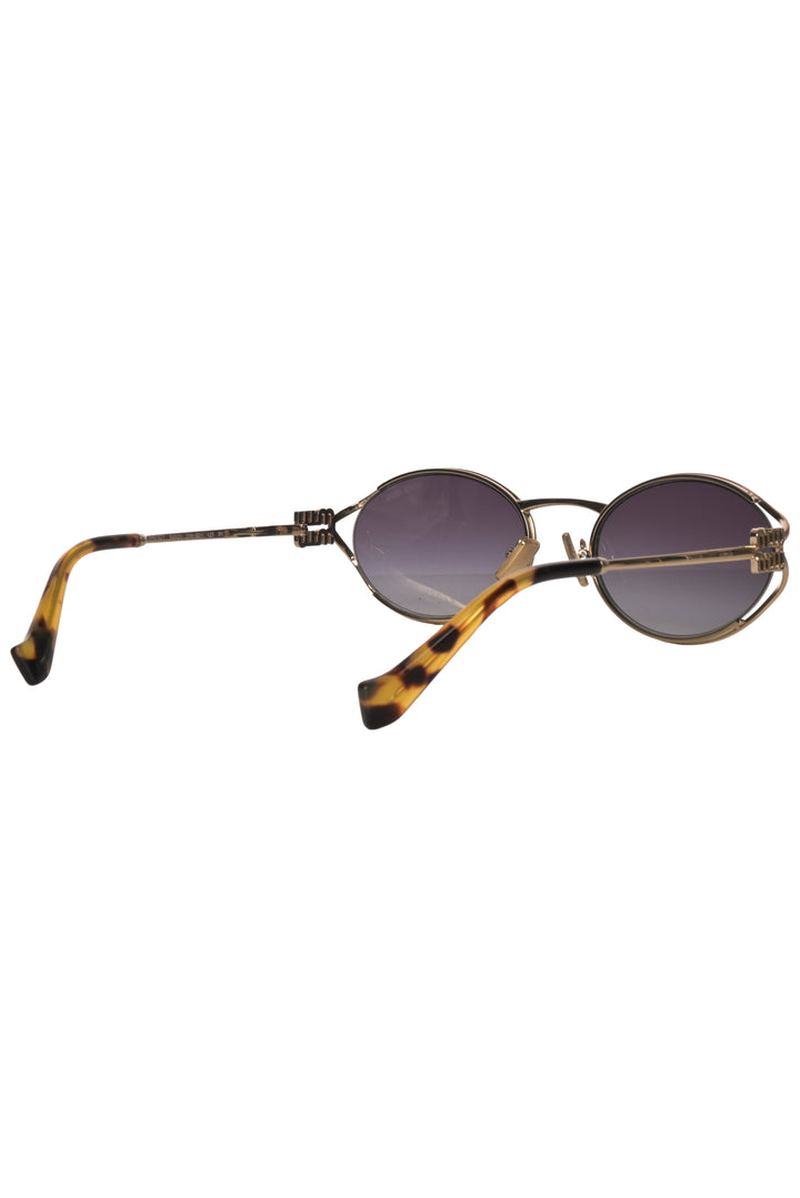 Miu Miu SMU 52Y Oval Sunglasses