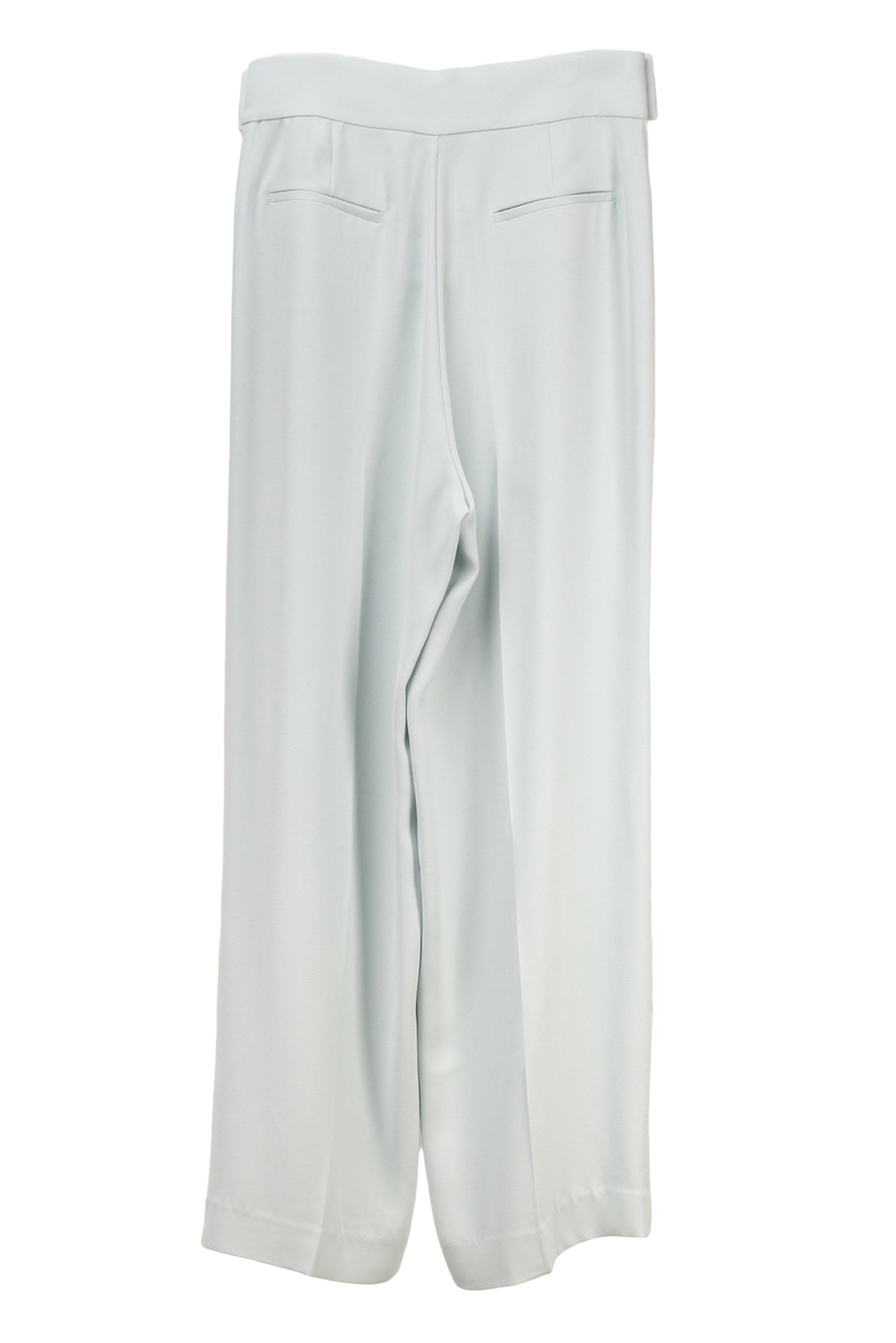 St. John Size 10 Wide Leg Tuxedo Stripe Trousers