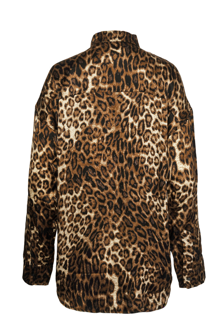 R13 Size M Leopard Big Boy Blouse