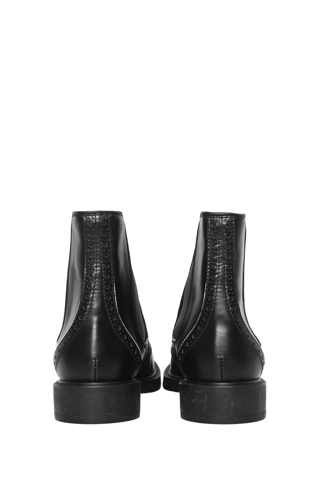 Tod's Size 36.5 Brogue Chelsea Ankle Boots