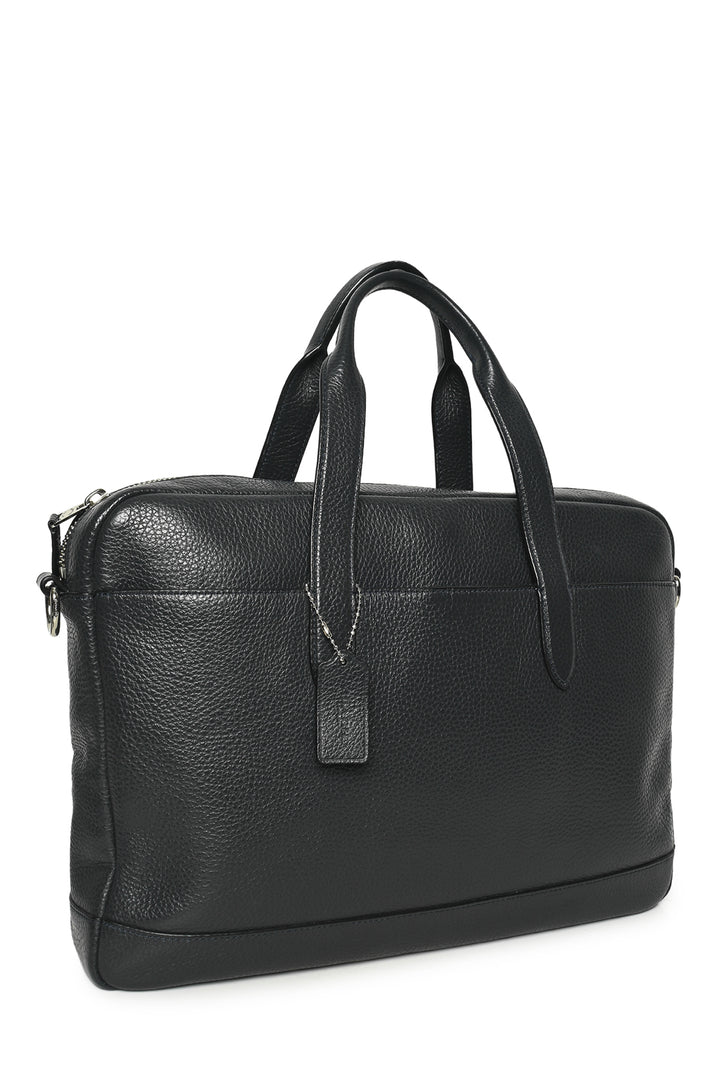 Coach Pebbled Leather Hamilton Briefcase