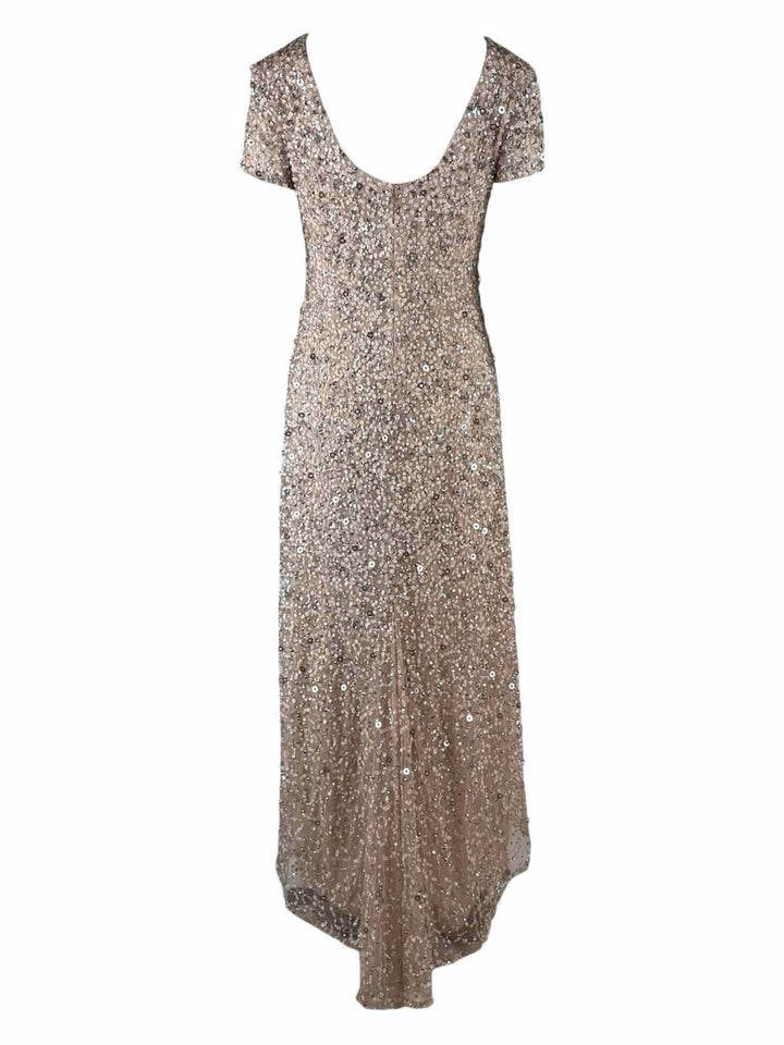 Adrianna Papell Size 6 Sequin Maxi Dress