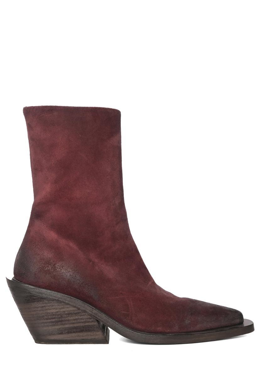 Marsell Size 39 Gessetto Suede Ankle Boots