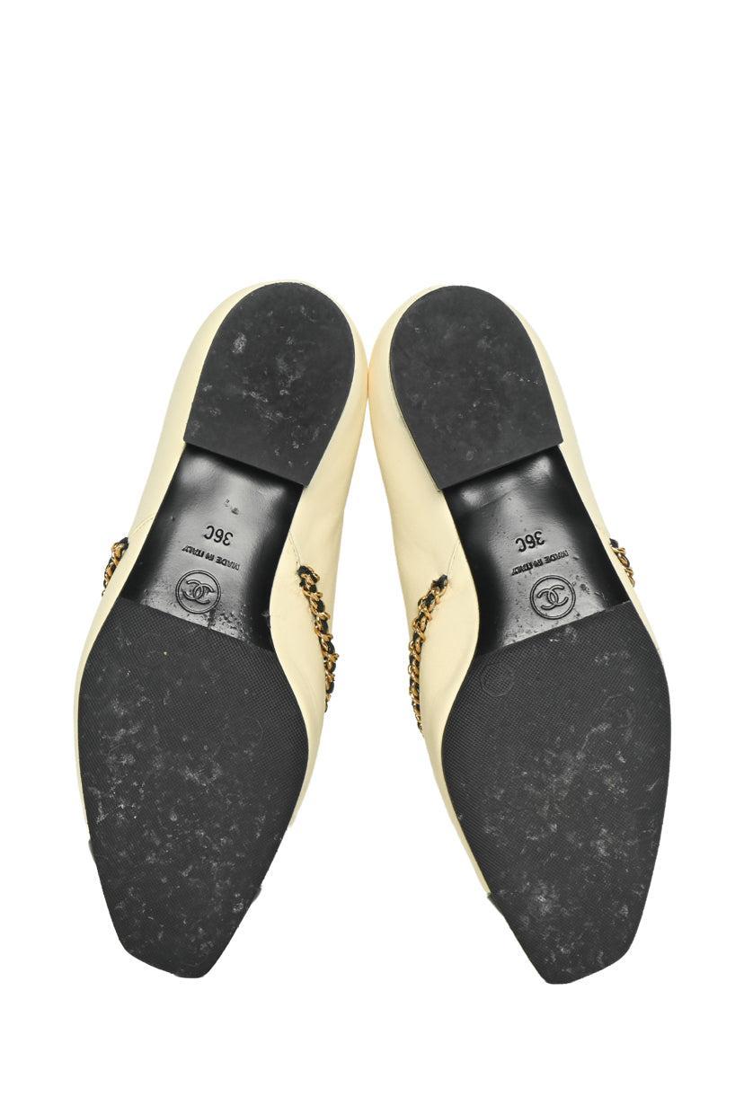 Chanel Size 36 Cap Toe Lace Up Oxfords