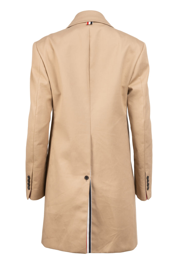 Thom Browne Size 46 Men's Mackinston Bal Collar Coat