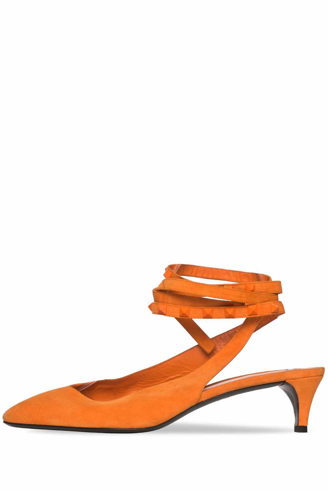 Valentino Size 41 Suede Rockstud Slingback Pumps