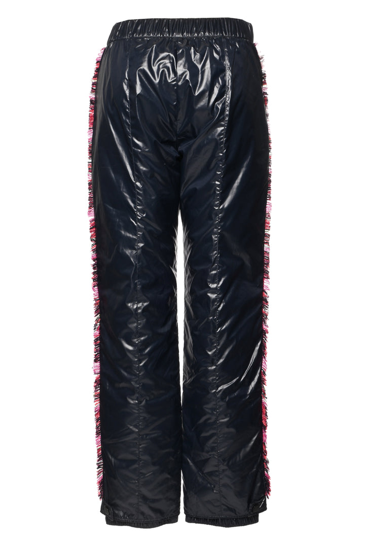 Chanel Size 36 Fringe Trim Padded Joggers