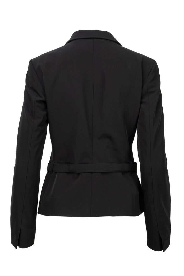Prada Size 4 Single Breasted Belted Blazer