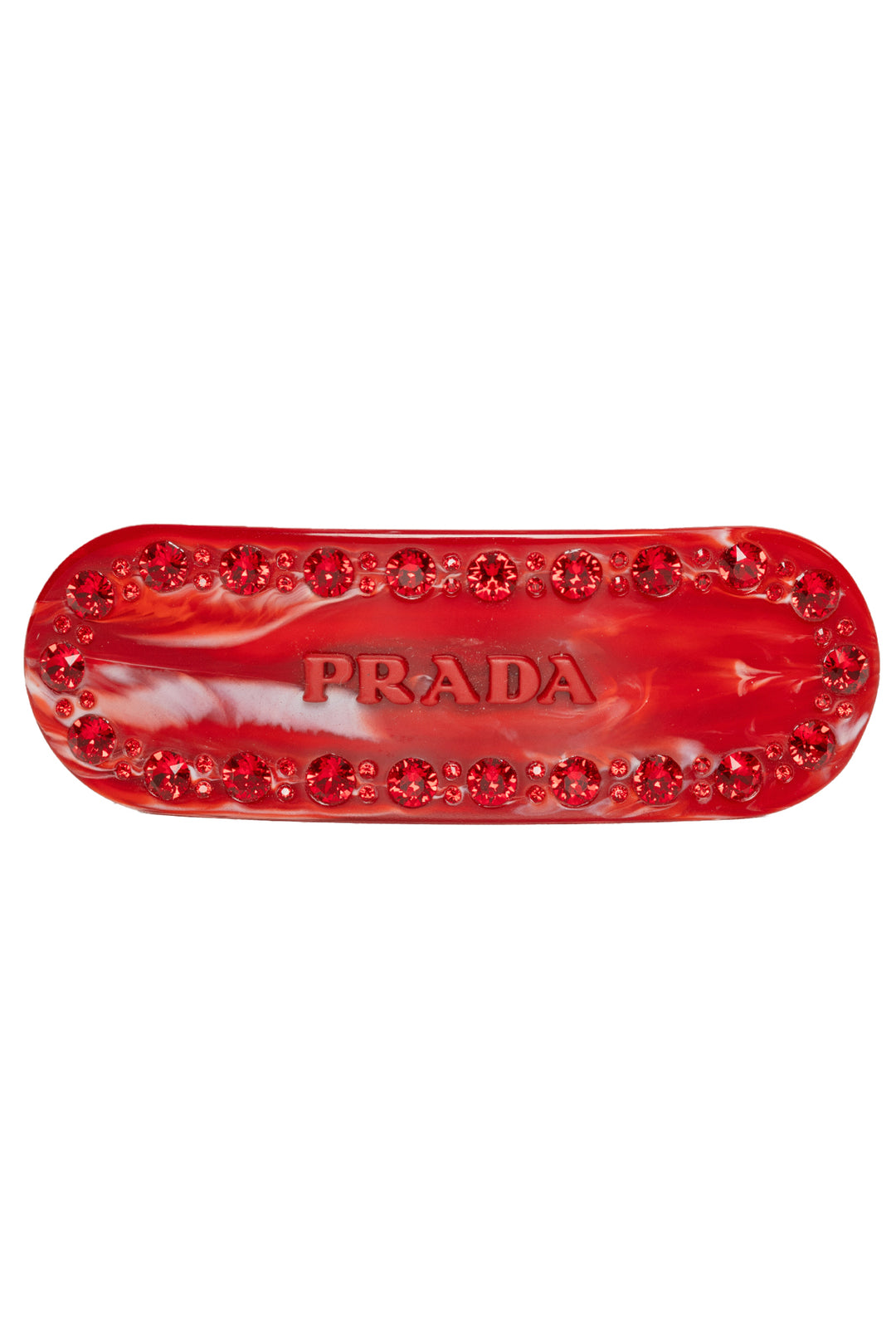 Prada Plex Crystal Hair Clip