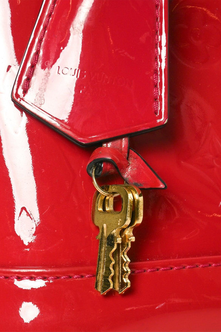 Louis Vuitton Monogram Vernis Alma BB Shoulder Bag