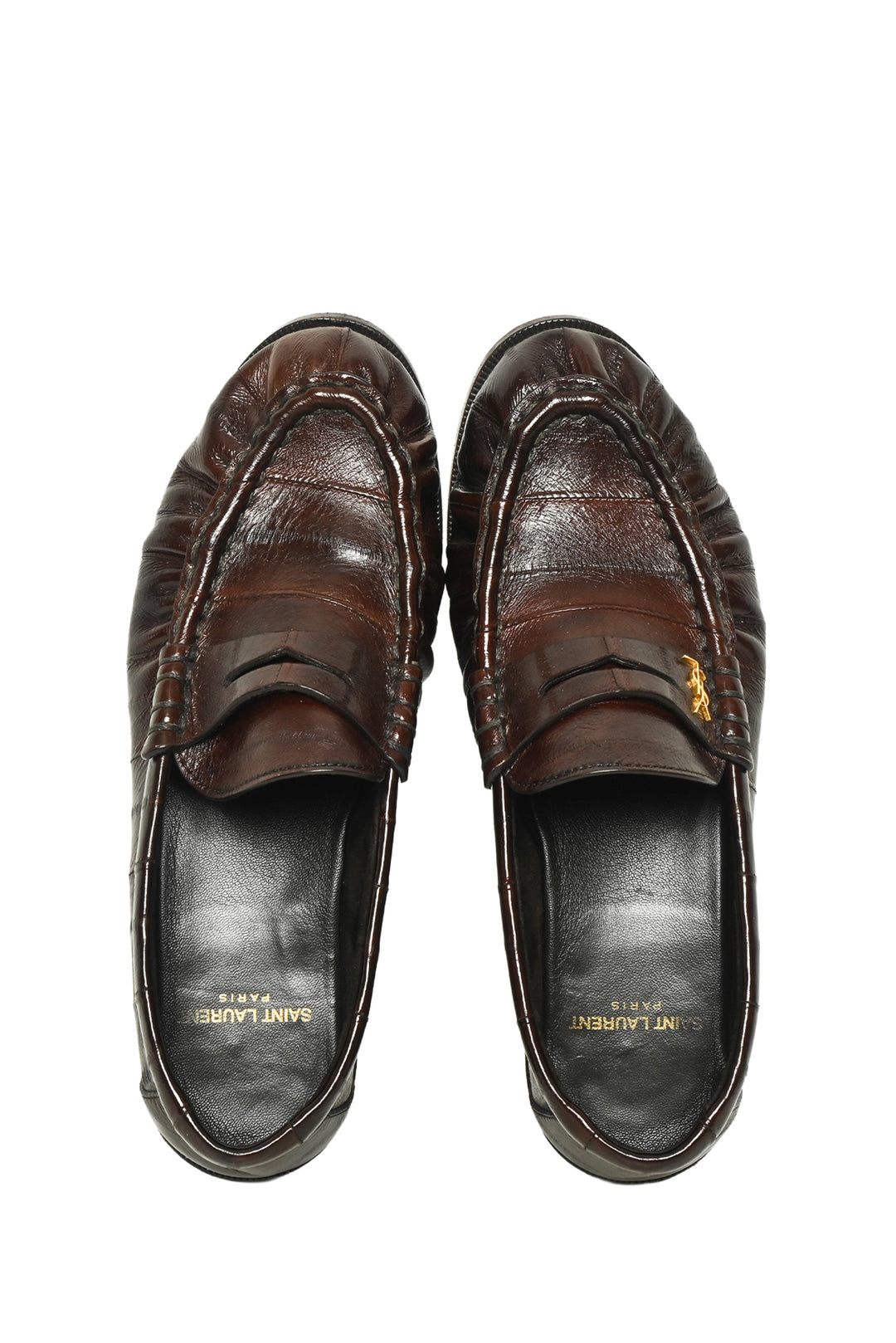 Saint Laurent Size 37.5 Le Loafer Supple Loafers