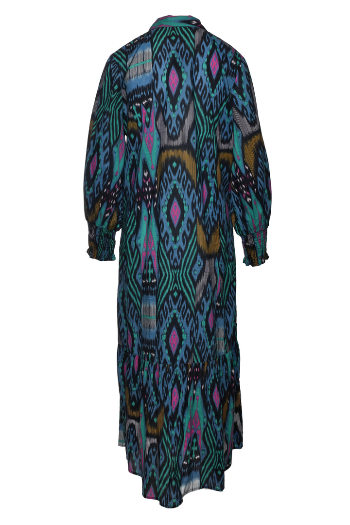 Figue Size M Pattern Maxi Dress