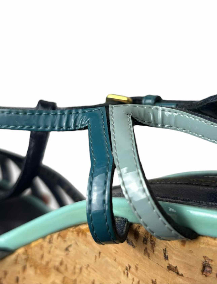 Louis Vuitton Size 36.5 Summertime Cork Wedge Sandals