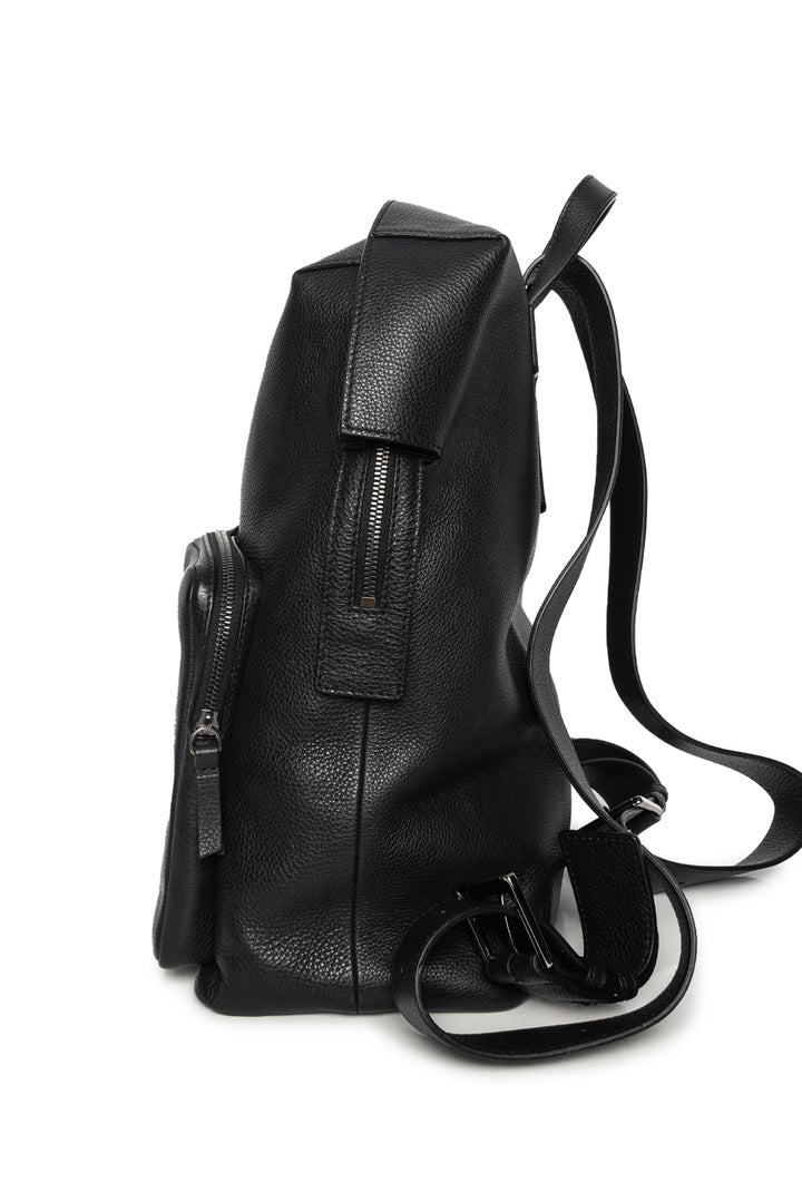 Jimmy Choo Lennox Grainy Leather Backpack