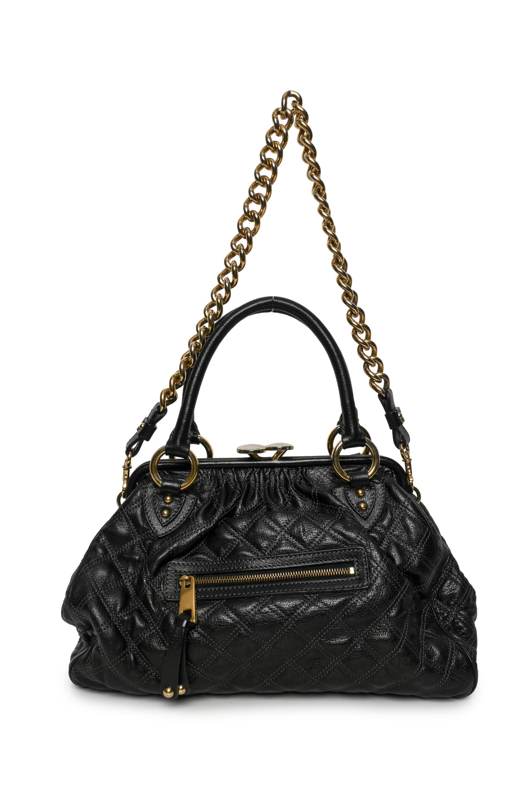 Marc Jacobs Re-Edition Quitled Leather Stam Shoulder Bag