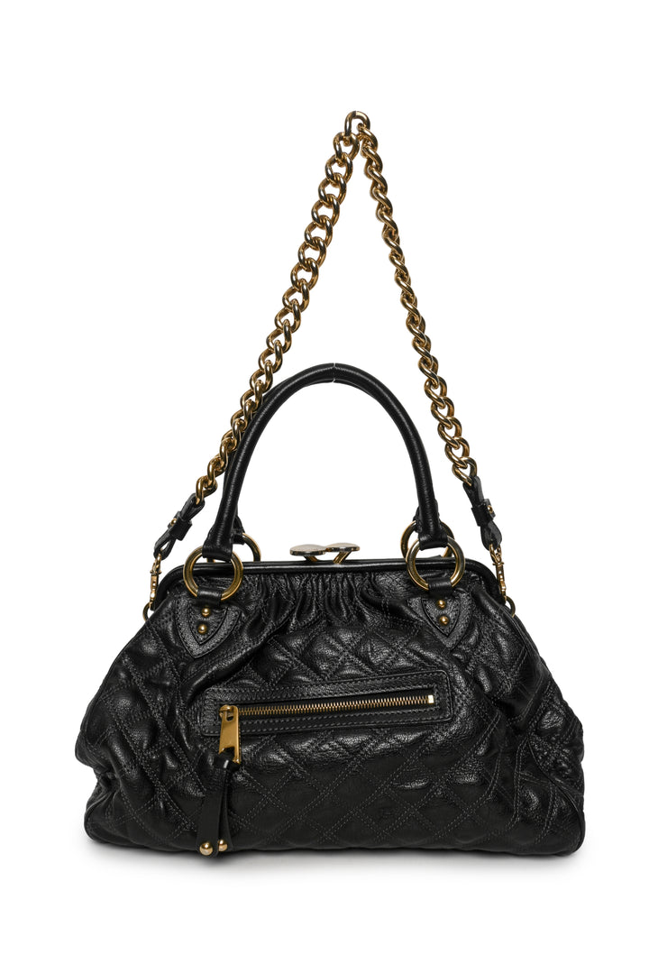 Marc Jacobs Re-Edition Quitled Leather Stam Shoulder Bag
