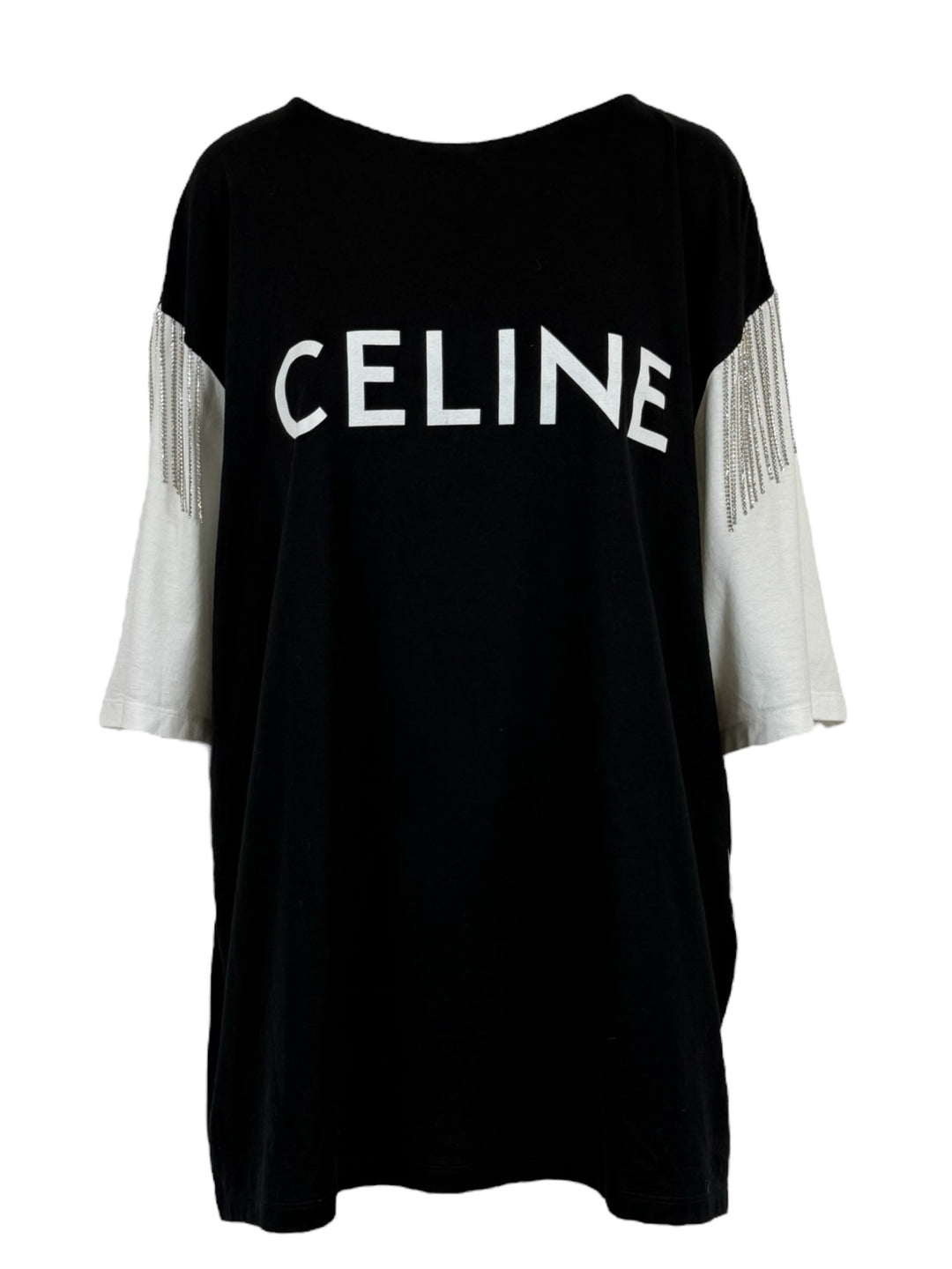 Celine Size M Oversized Logo T-Shirt