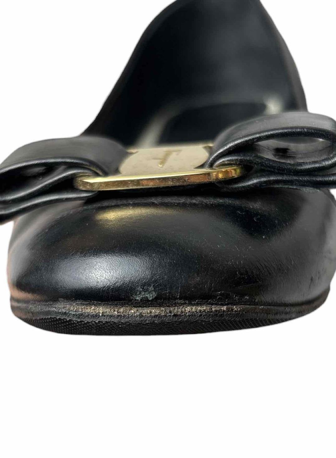 Ferragamo Size 8 Vara Leather Pumps