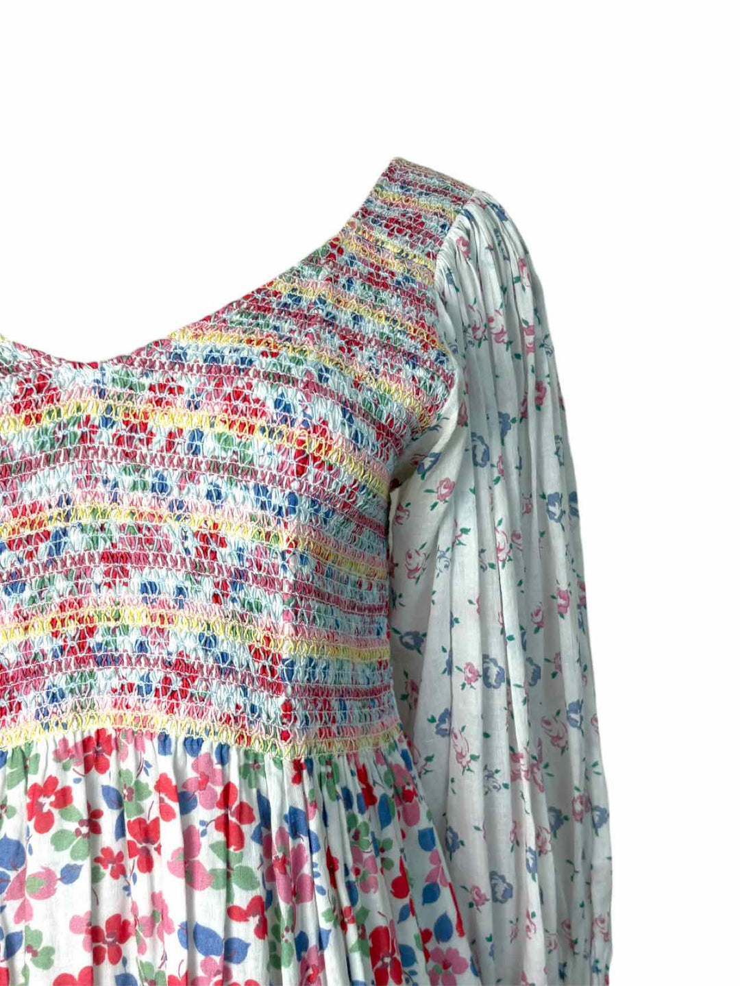 Love Shack Fancy Size M Floral Cotton  Dress