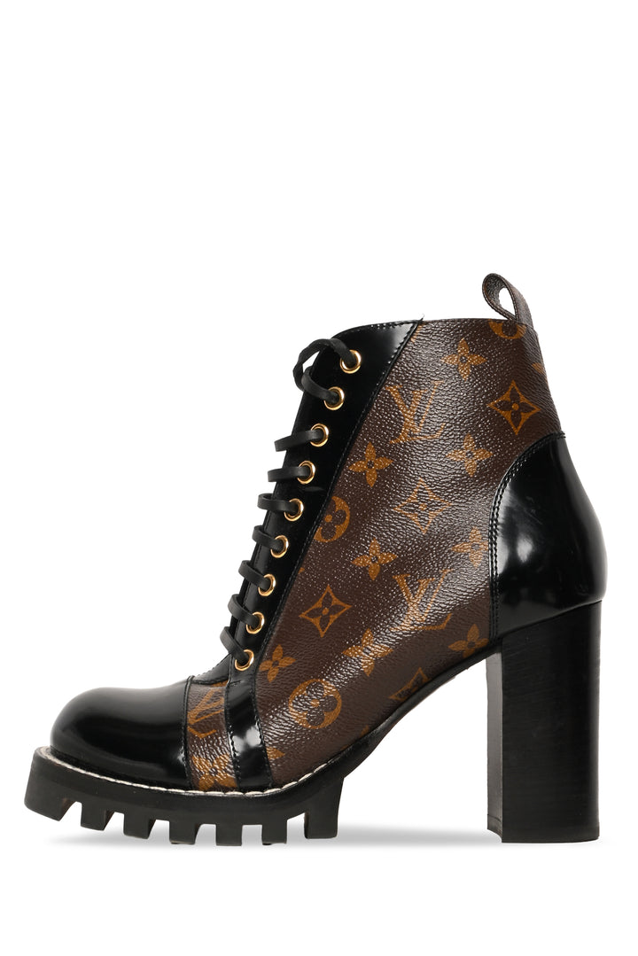 Louis Vuitton Size 38.5 Star Trail Ankle Boots