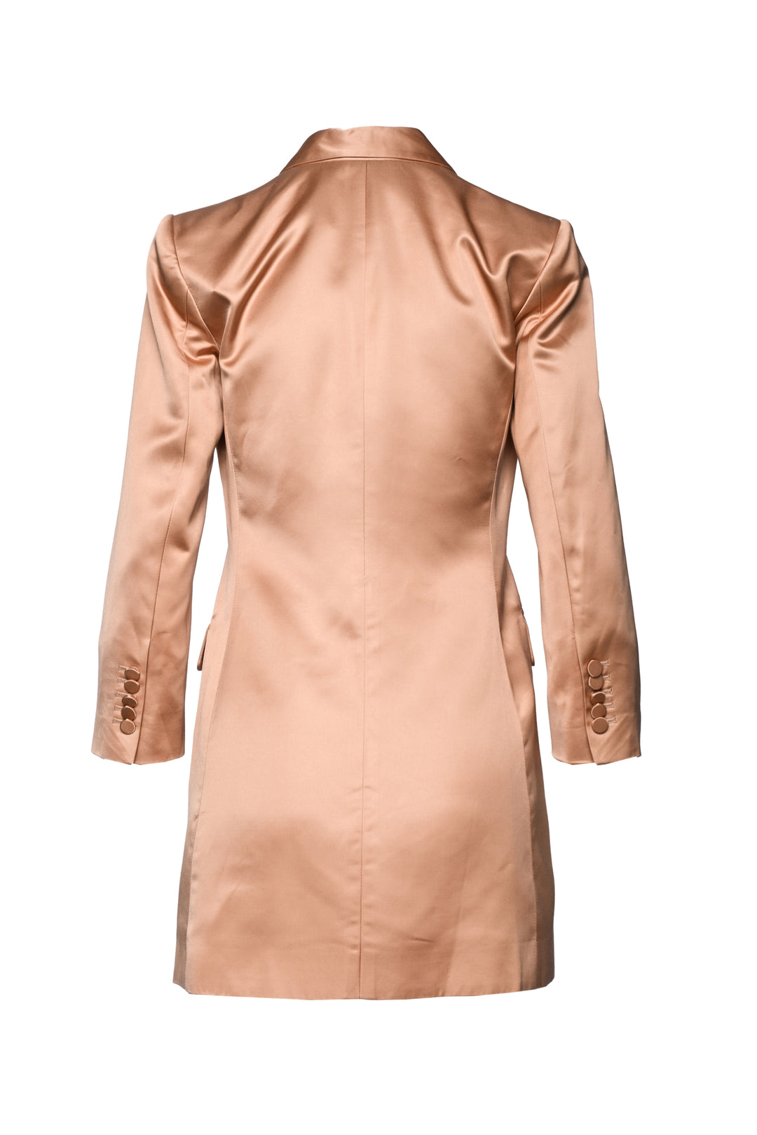 ALC Size 4 Dakota Double-Breasted Satin Blazer