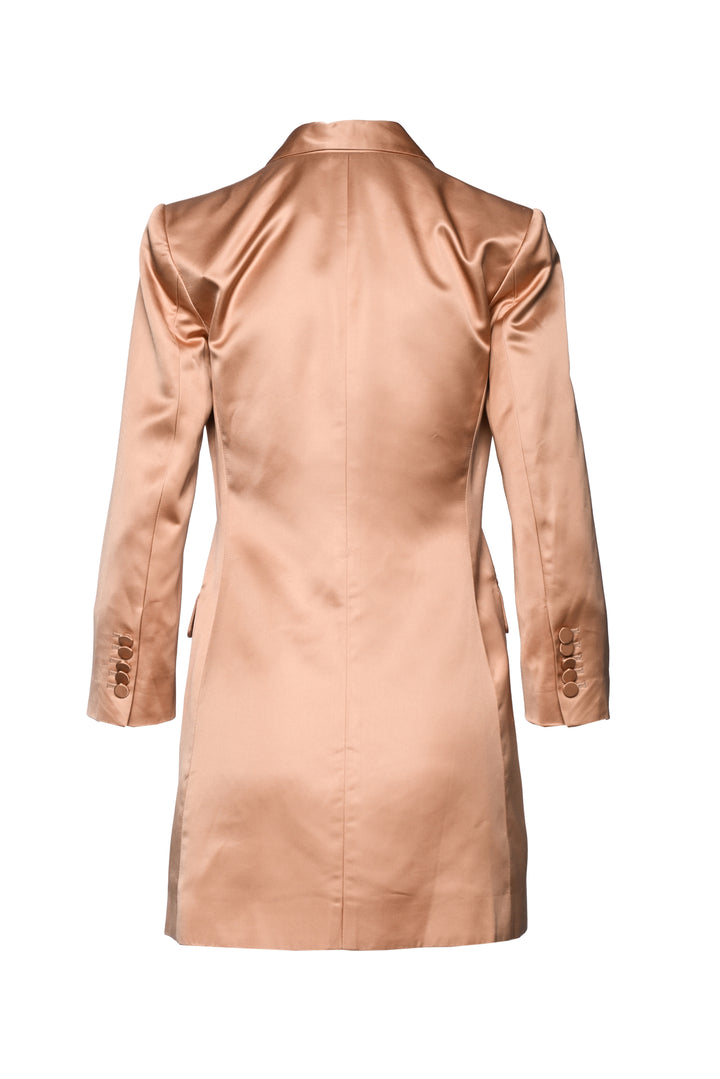 ALC Size 4 Dakota Double-Breasted Satin Blazer